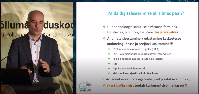 Hardi Tamme esitlusest Toiduohutuse konverentsil