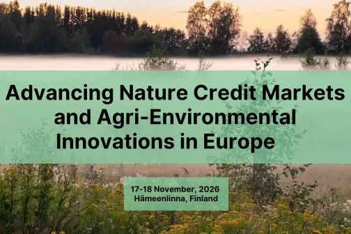 Advancing Nature Credit Markets