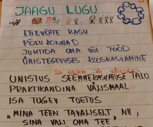 Igal ettev&otilde;ttel on oma lugu. Foto: H.Tamsalu