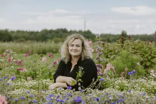 Kelli Talving tõdeb, et tema jaoks on taastav põllumajandus teadlik samm parema keskkonna suunas. Foto: Heikki Avent