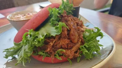 Lihaga burger. Foto: H.Tamsalu
